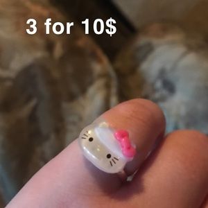 Hello Kitty Ring (3 for $10)